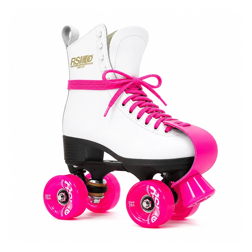 65mm Deluxe Rollerskates - Wit