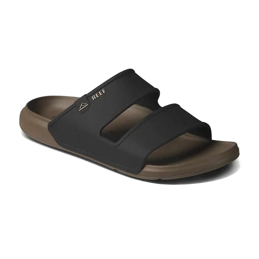 Oasis Double Up Slippers - Fossil/Black