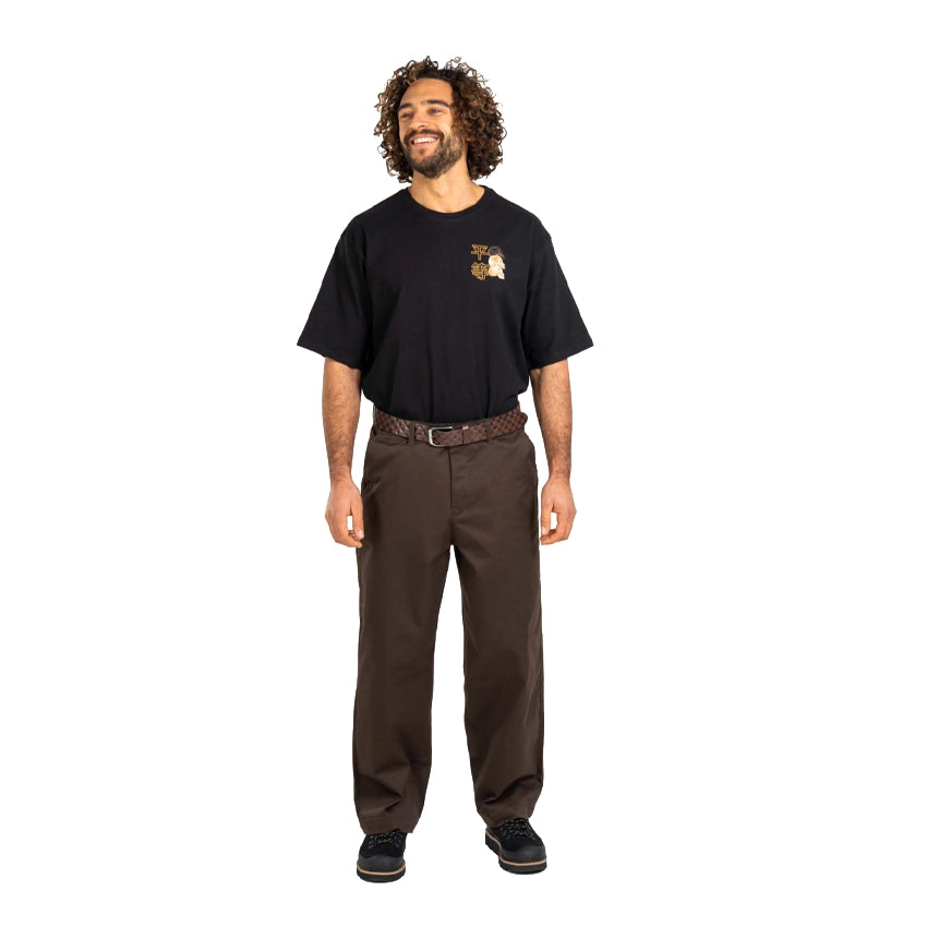 Loose Flex Chino PC - Chocolate Brown