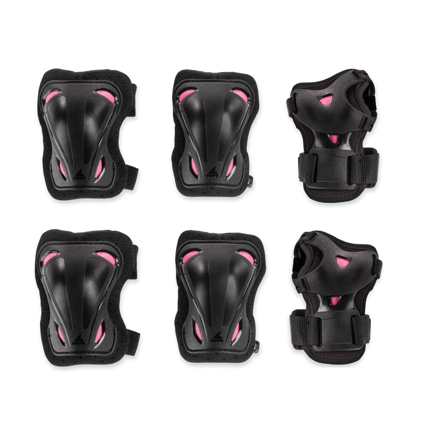 Skate Gear W 3 Pack - Black/Raspberry