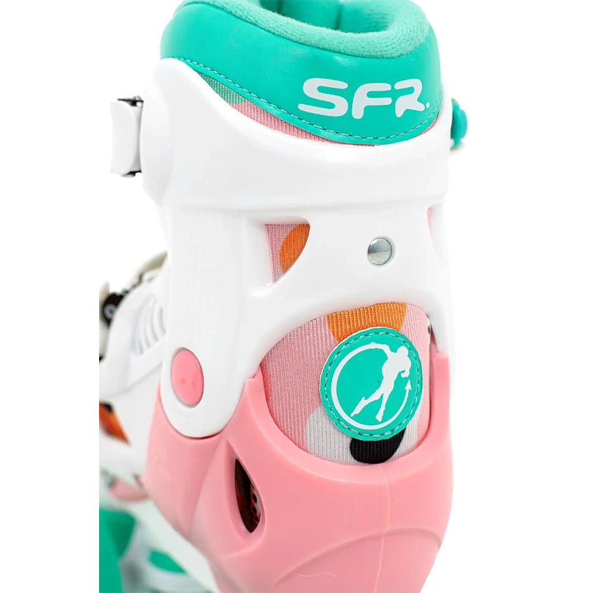 Storm V Adjustable Quad Skates - Flower