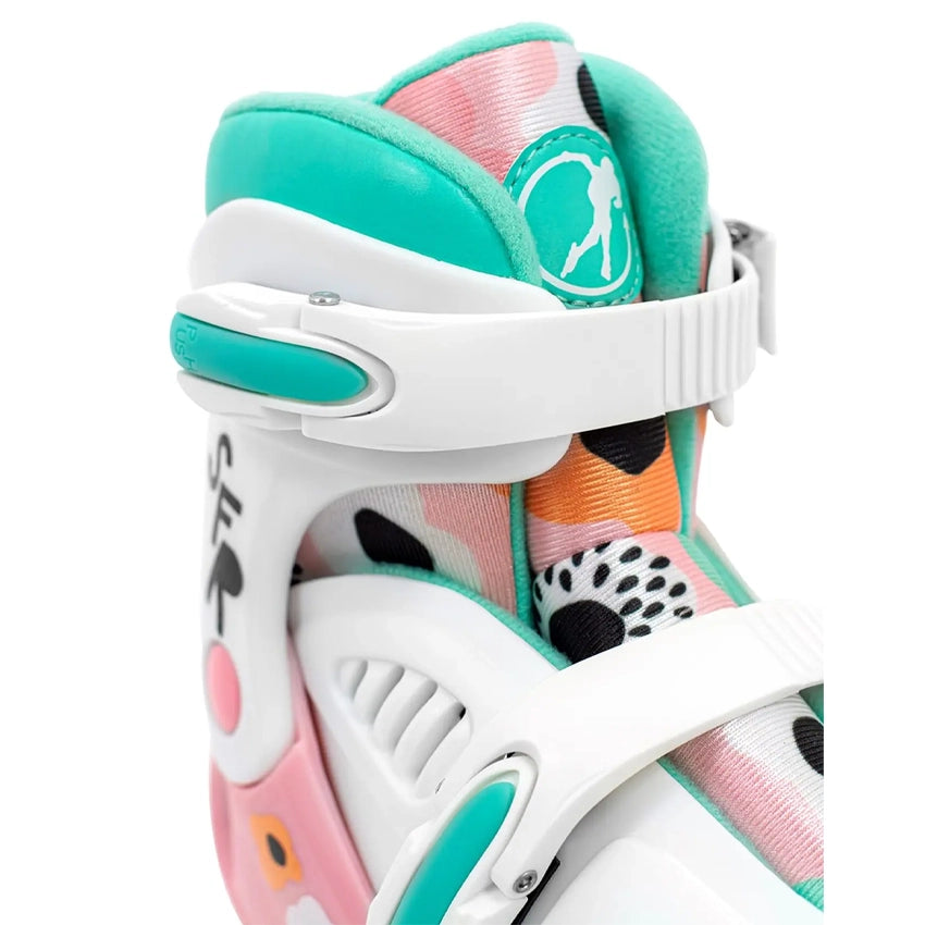 Storm V Adjustable Quad Skates - Flower