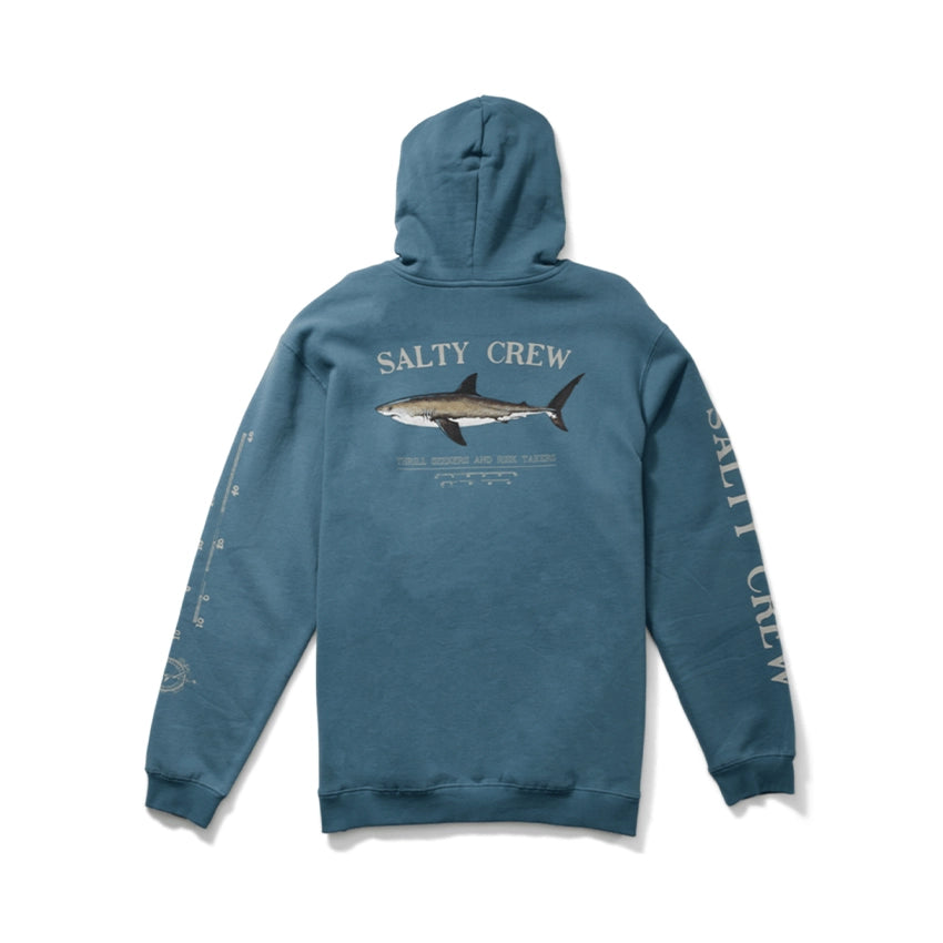 Bruce Hooded Fleece - Slate