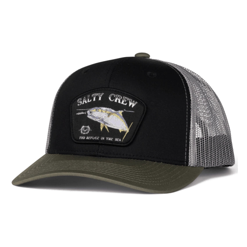 Surface Retro Trucker Cap - Black/Olive