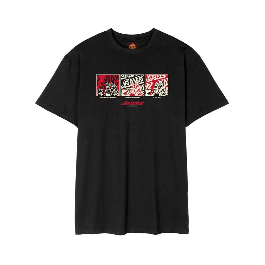 Handled Front T-Shirt - Black