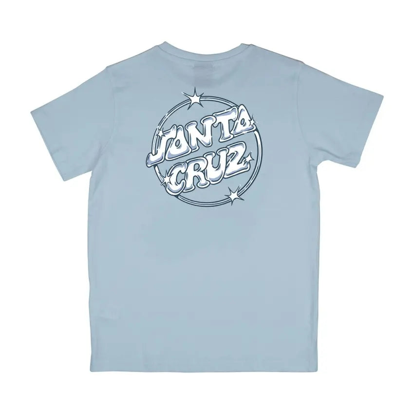 Youth Glint Dot T-Shirt - Sky Blue