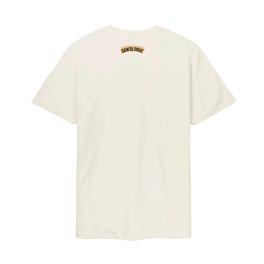 Burnt Bone Hand T-Shirt - Unbleached Cotton