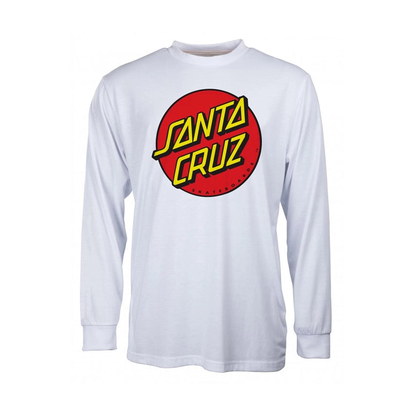 Classic Dot L/S T-shirt - White