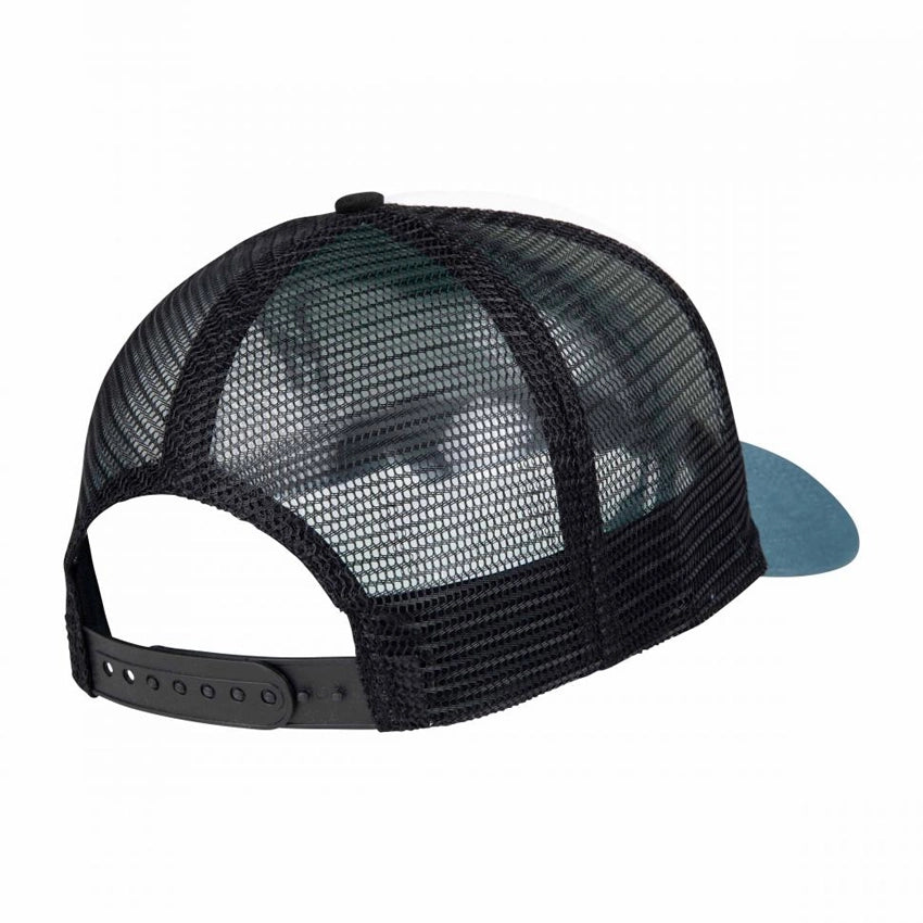 Flower Guy Meshback Cap - White/Teal