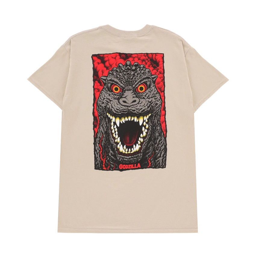 Godzilla Destroyer Stripes T-shirt - Sand