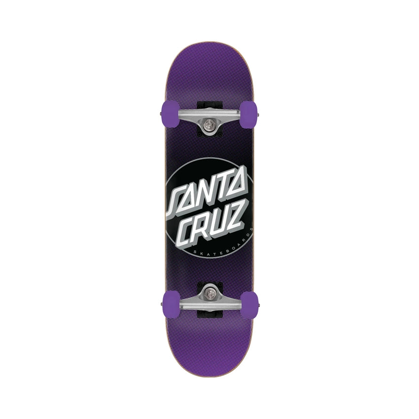 Other Dot Gradient Full 8.0" Skateboard Complete - Purple/Black