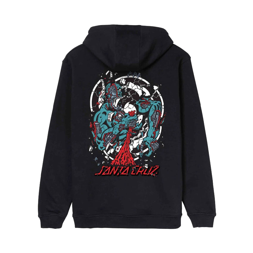 Roskopp Dissect Strip Hoodie - Black