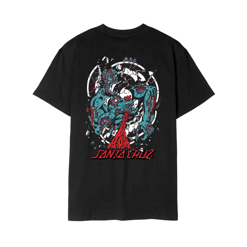 Roskopp Dissect Strip T-Shirt - Black
