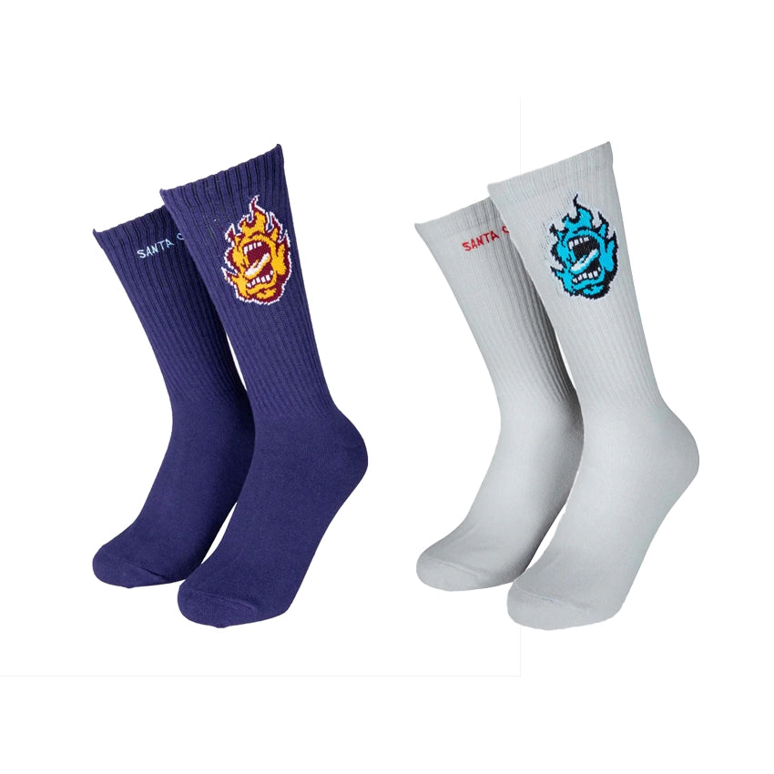 Screaming Mini Flame Sokken (2-pack)