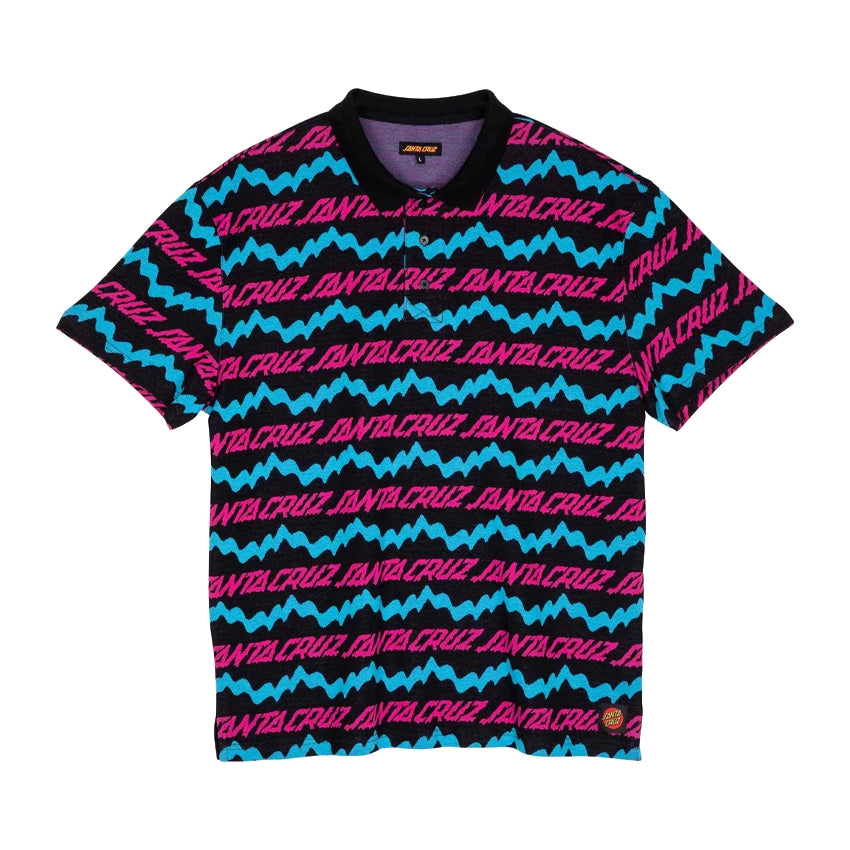 Slime Drip Polo - Black
