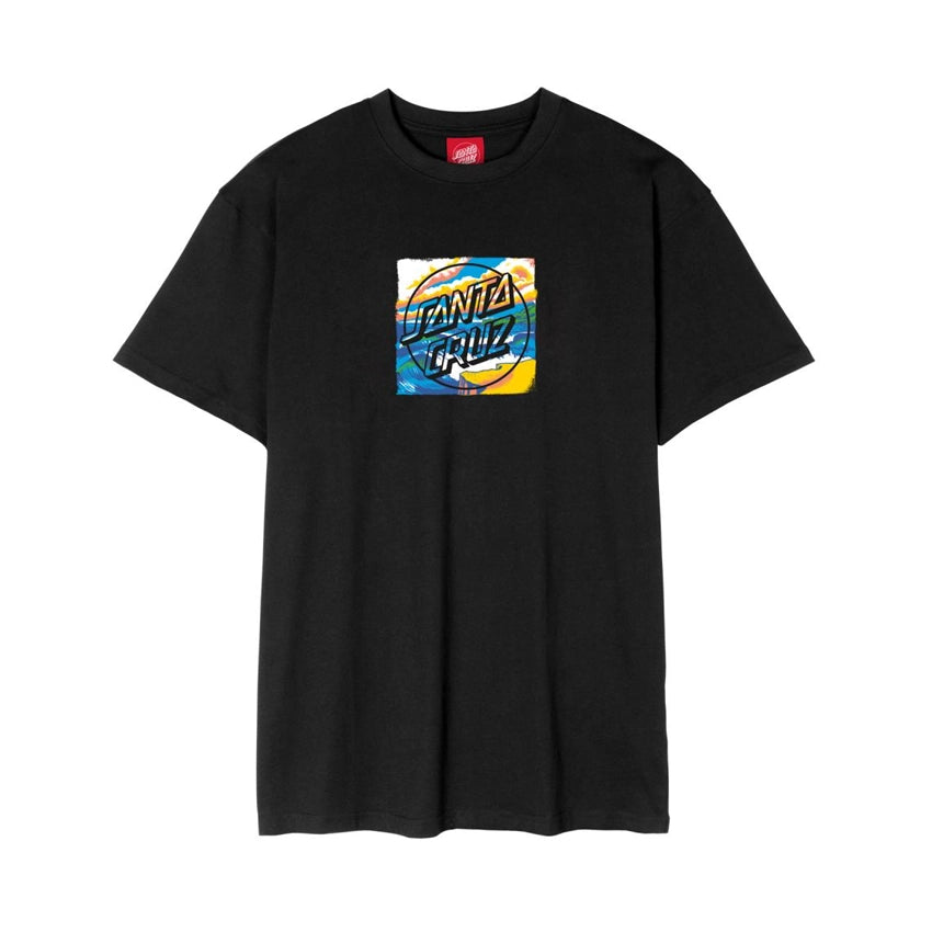 Water View Front T-shirt - Black