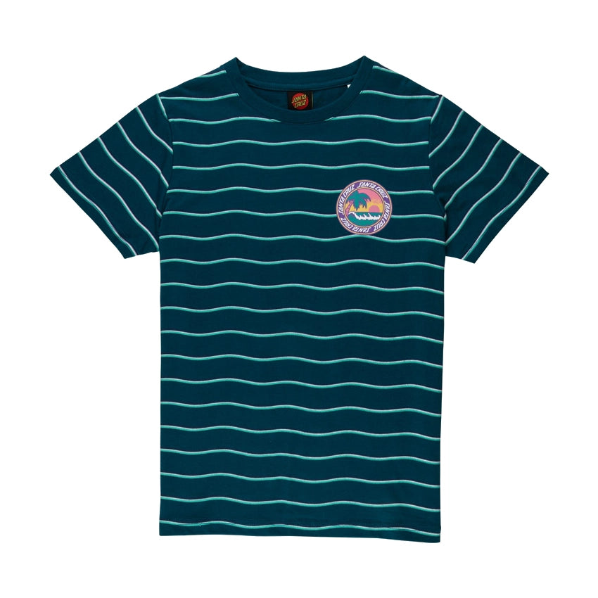 Youth Paradise Break T-Shirt - Tidal Wave Stripe