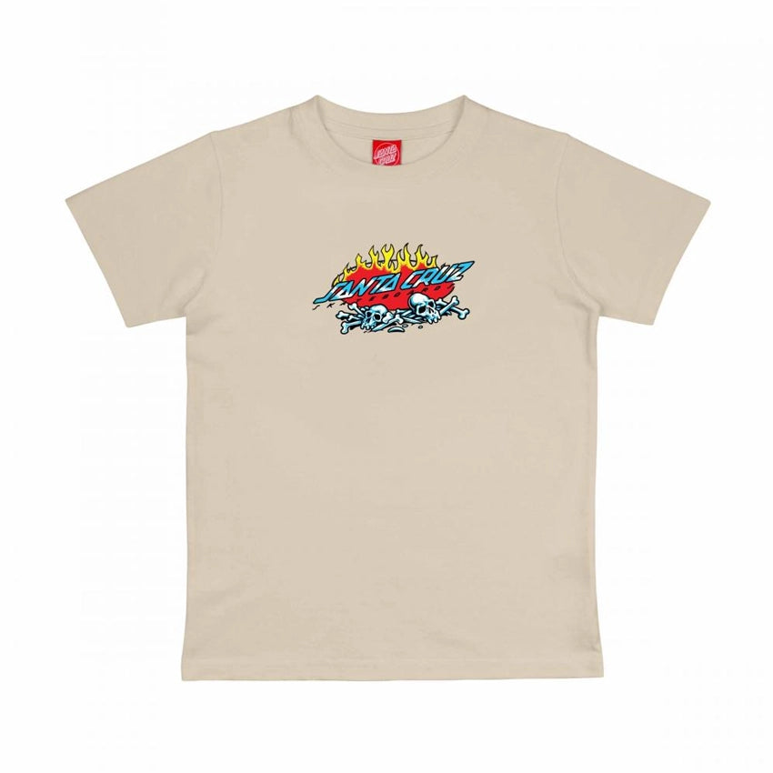 Youth Salba Voodoo Pit Front T-Shirt - Chalk