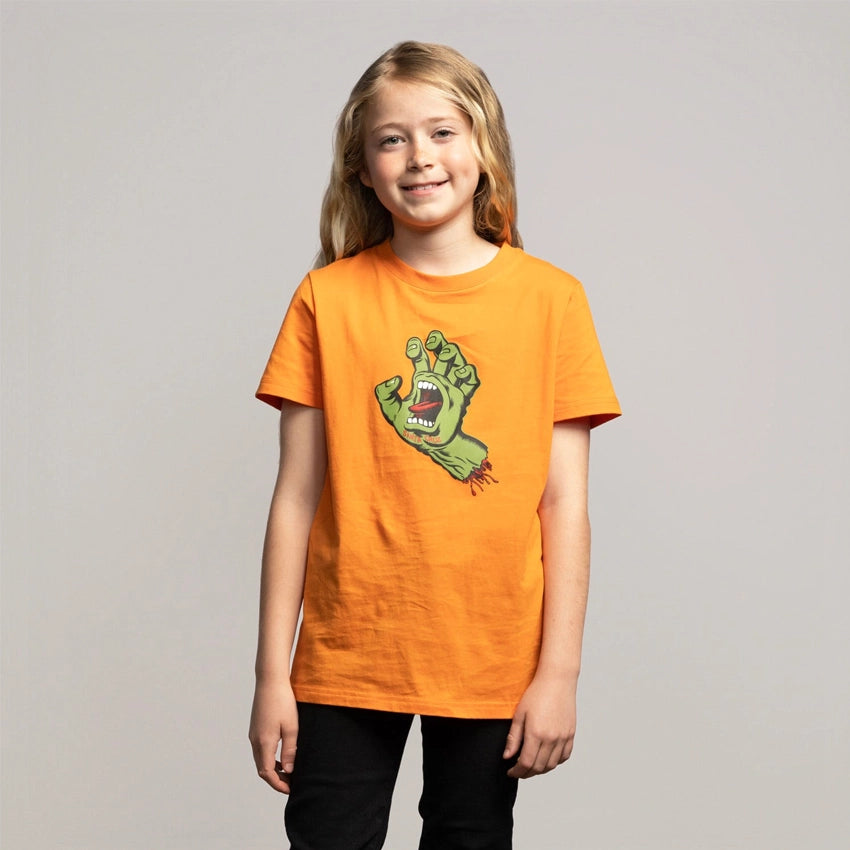 Youth Screaming Hand T-Shirt - Apricot