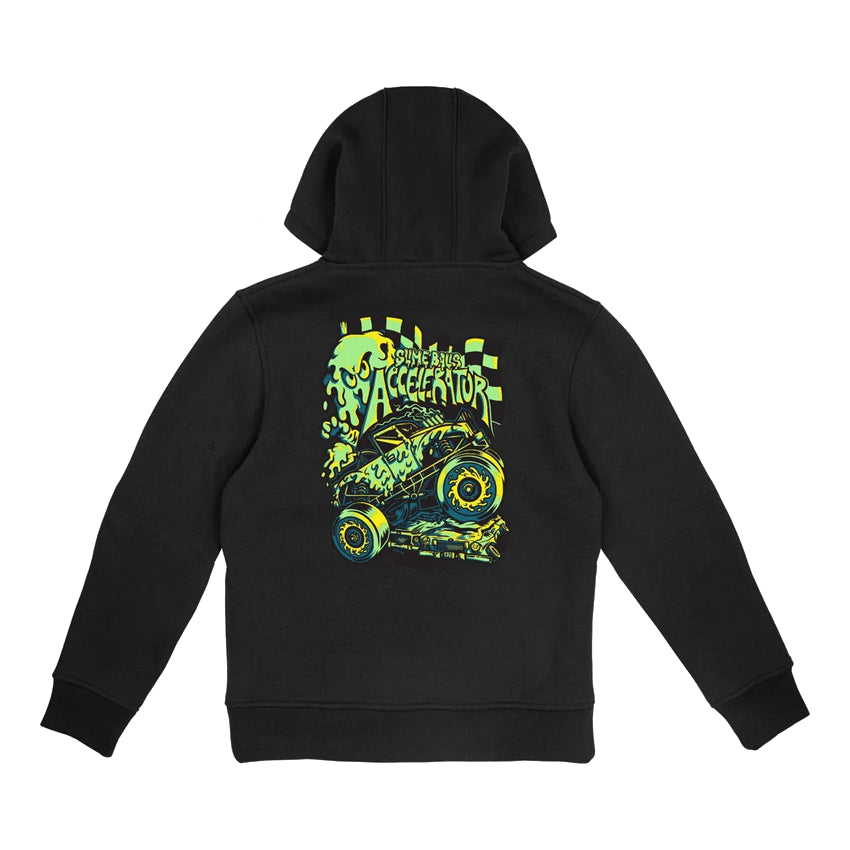 Youth Slime Balls Accelerator Hood - Black