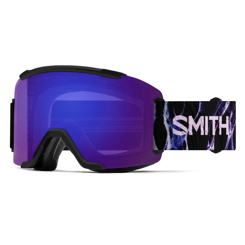 Squad2 Goggles - Black Flex Plasma | ChromaPop Everyday Violet Mirror