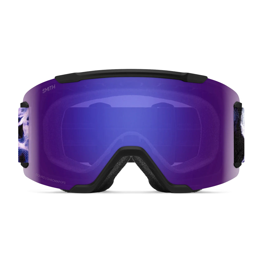 Squad2 Goggles - Black Flex Plasma | ChromaPop Everyday Violet Mirror