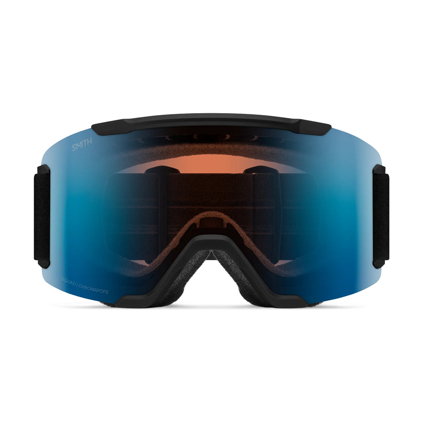 Squad2 Goggles - Black I ChromaPop Pro Photochromic Blue Mirror