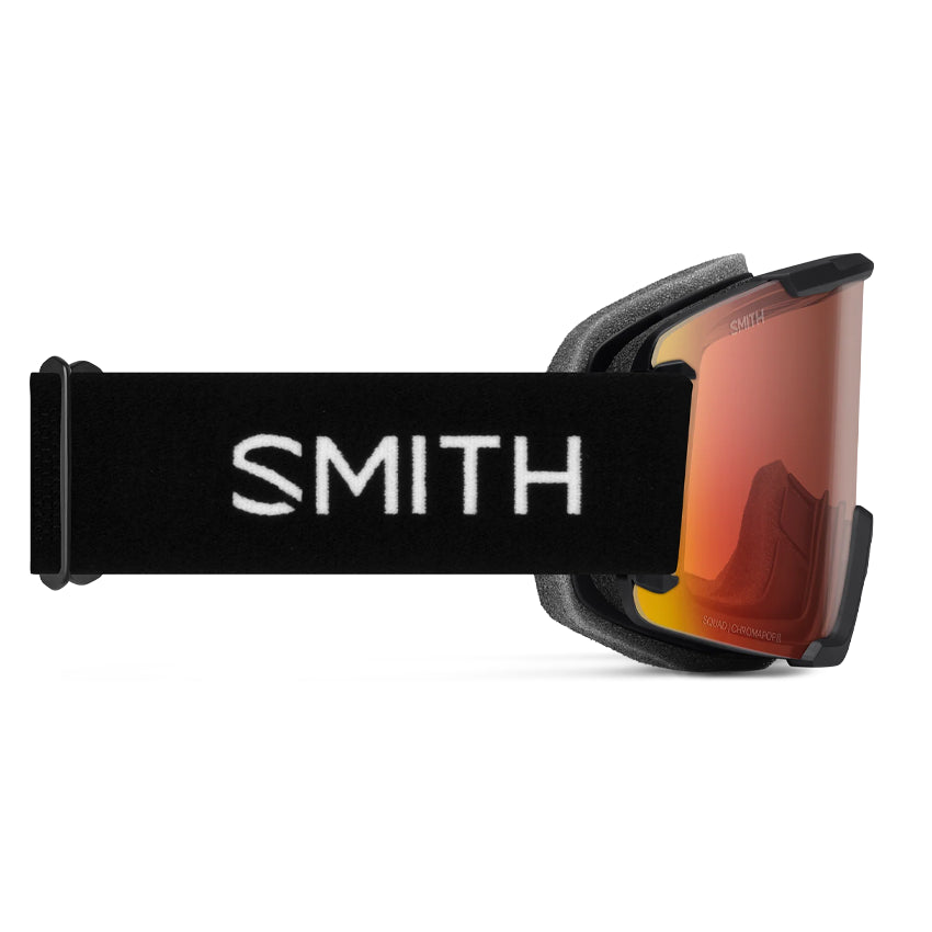 Squad2 Goggles - Black I ChromaPop Pro Photochromic Red Mirror
