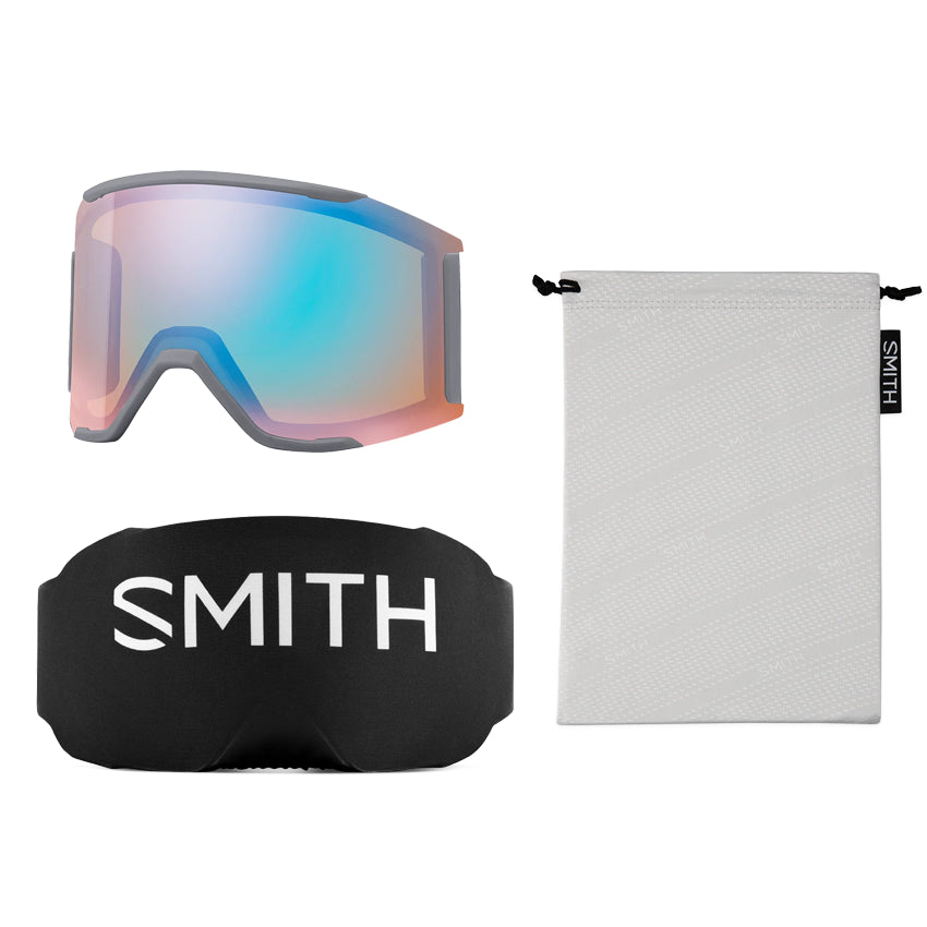 Squad MAG Goggles - Cirrus Grey | ChromaPop Sun Platinum Mirror