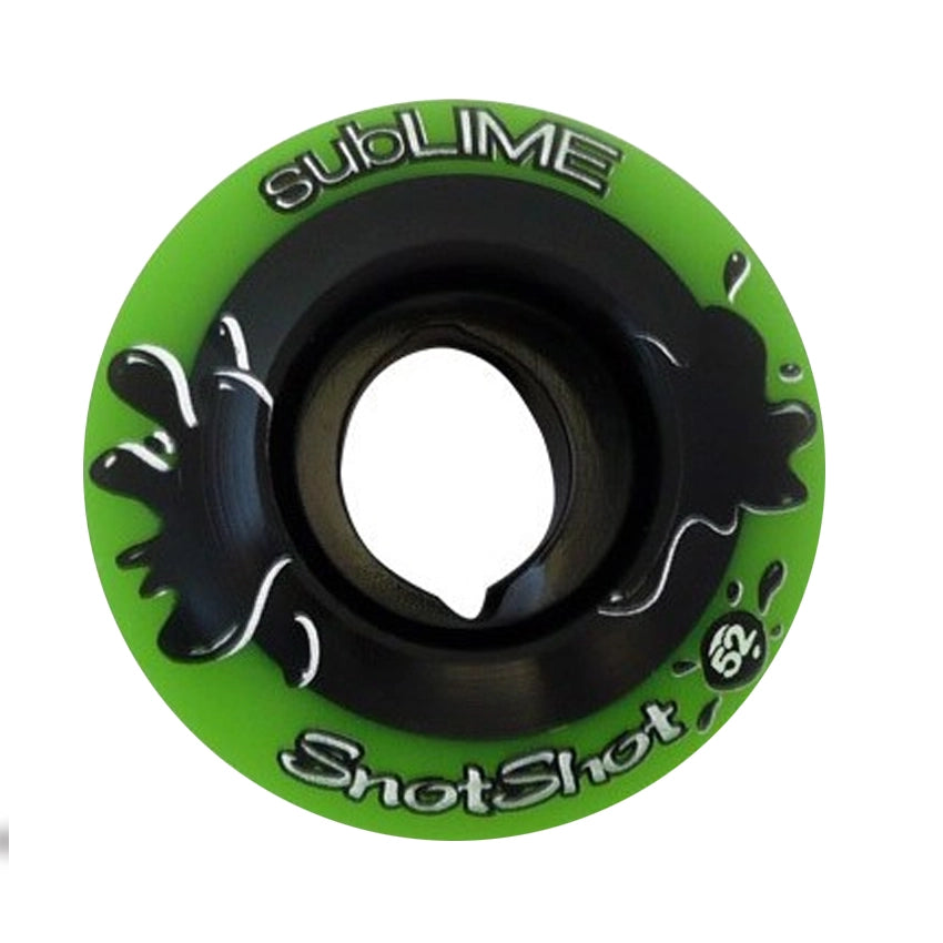 Snotshot 52mm 99A Skateboard Wielen - Green (4-pack)