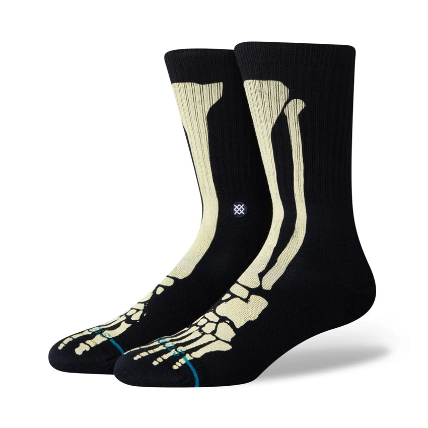 Bones 3 Crew Sokken - Black