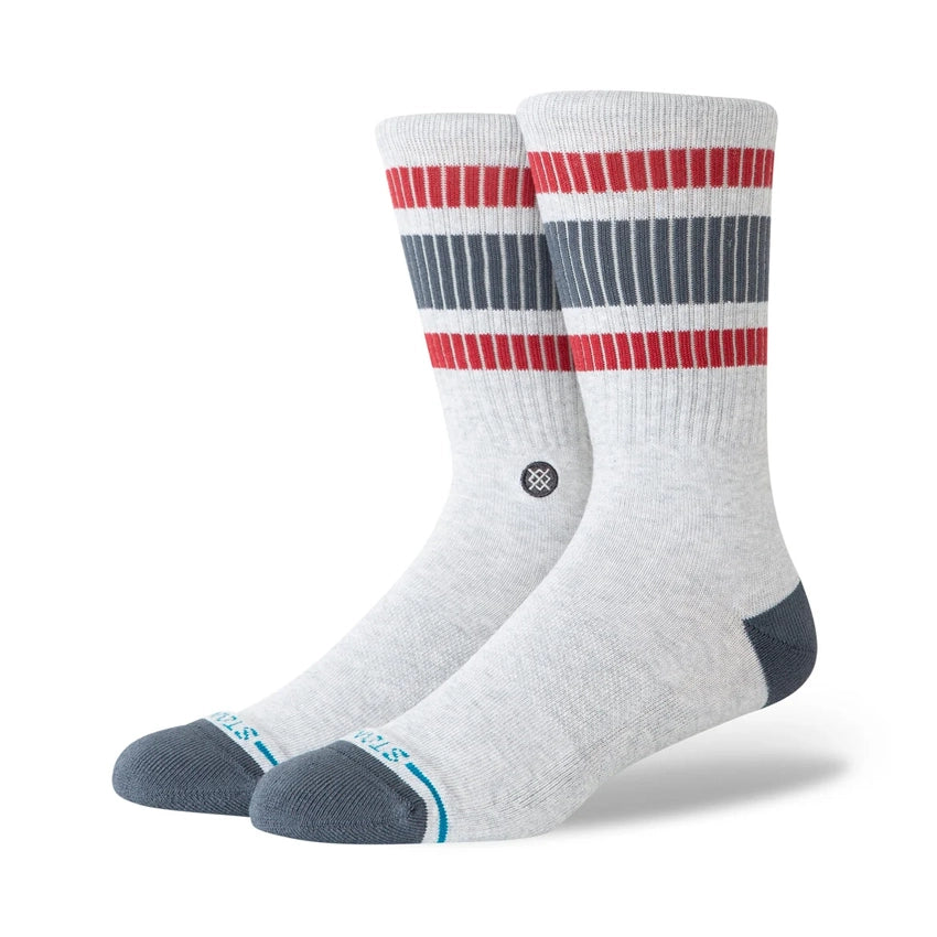 Boyd Pop Stitch Crew Sokken - Heathergrey