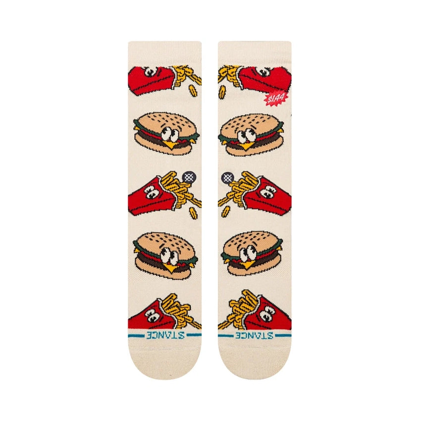 Combo Meal Crew Sokken - Tan