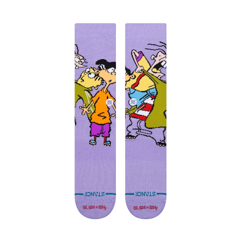 Ed Edd Eddy Crew Sokken - Purple