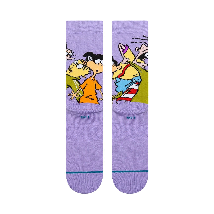 Ed Edd Eddy Crew Sokken - Purple