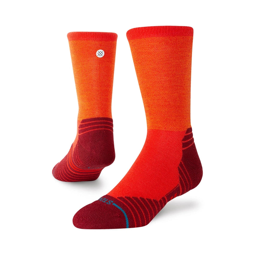 Embers Mid Wool Crew Sokken - Red
