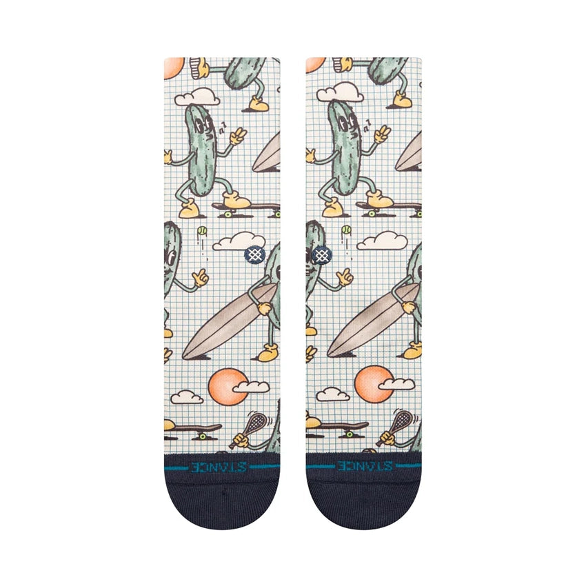 Feeling Pickled Crew Sokken - Canvas