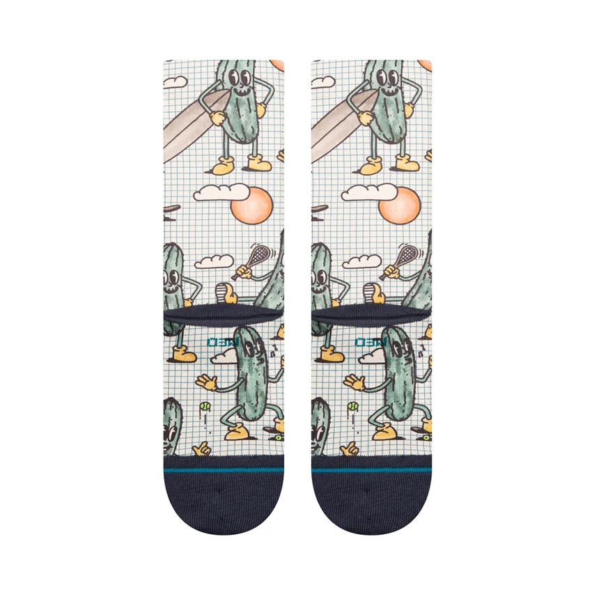 Feeling Pickled Crew Sokken - Canvas