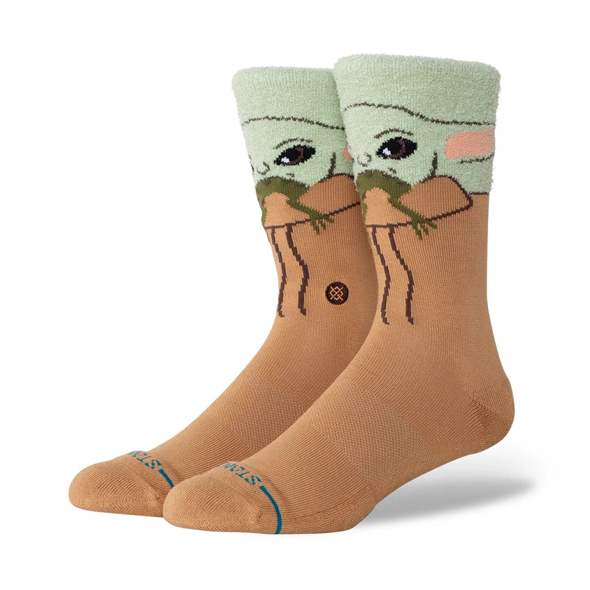 Grogu Hungry Crew Sokken - Green