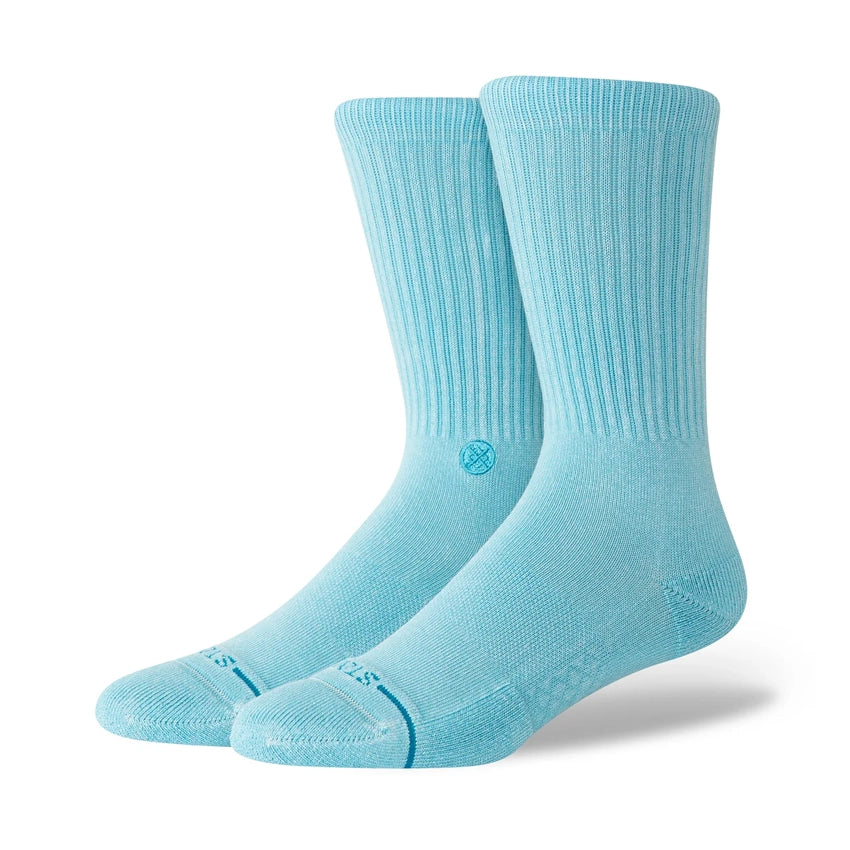 Icon Dyed Crew Sokken - Electric Blue