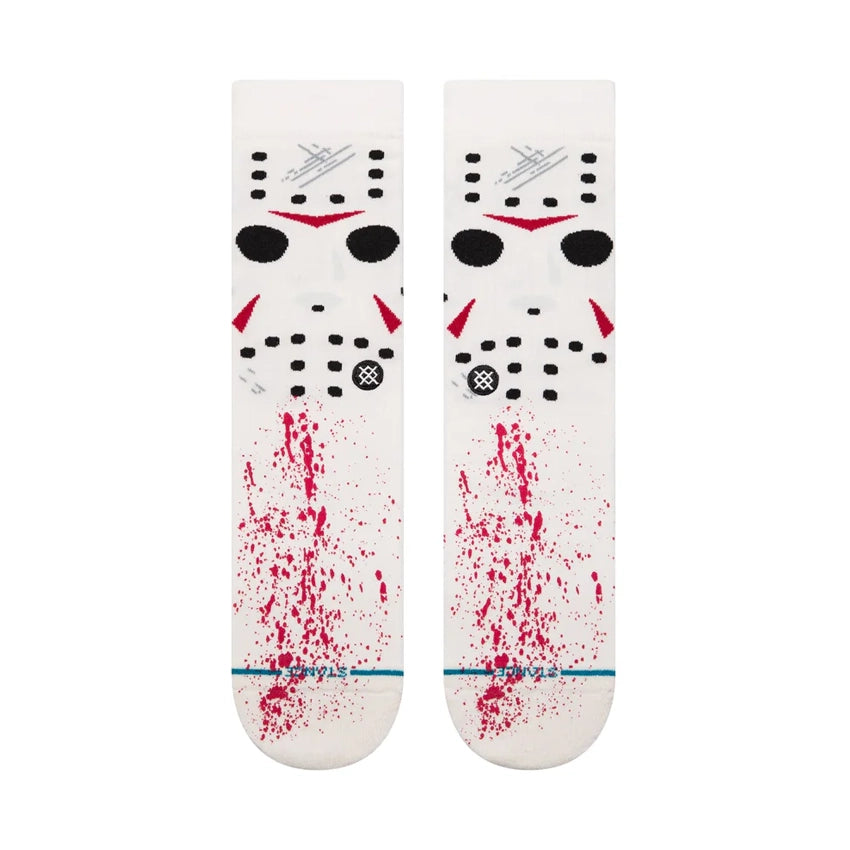 Jason Crew Sokken - White