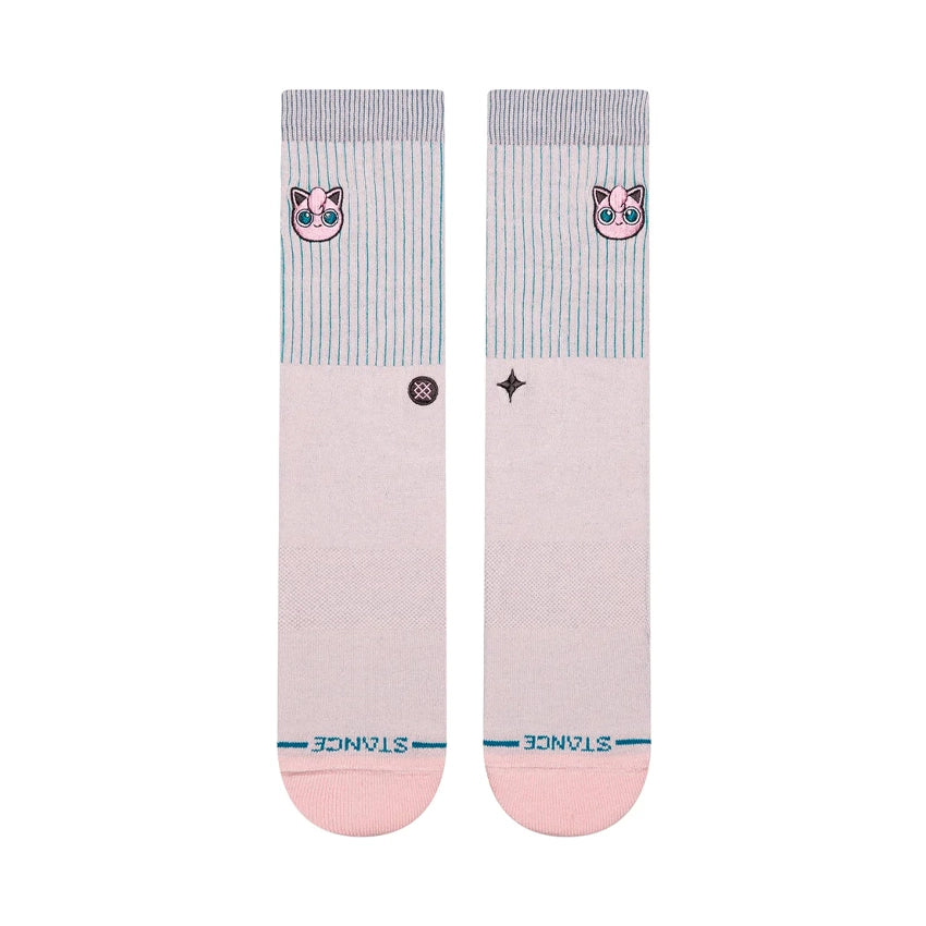 Jigglypuff Crew Sokken - Pink