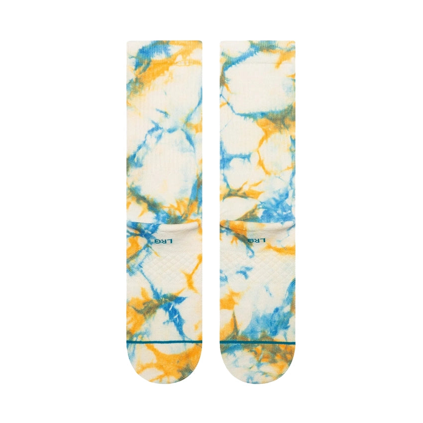 Spotty Dye Crew Sokken - Mango
