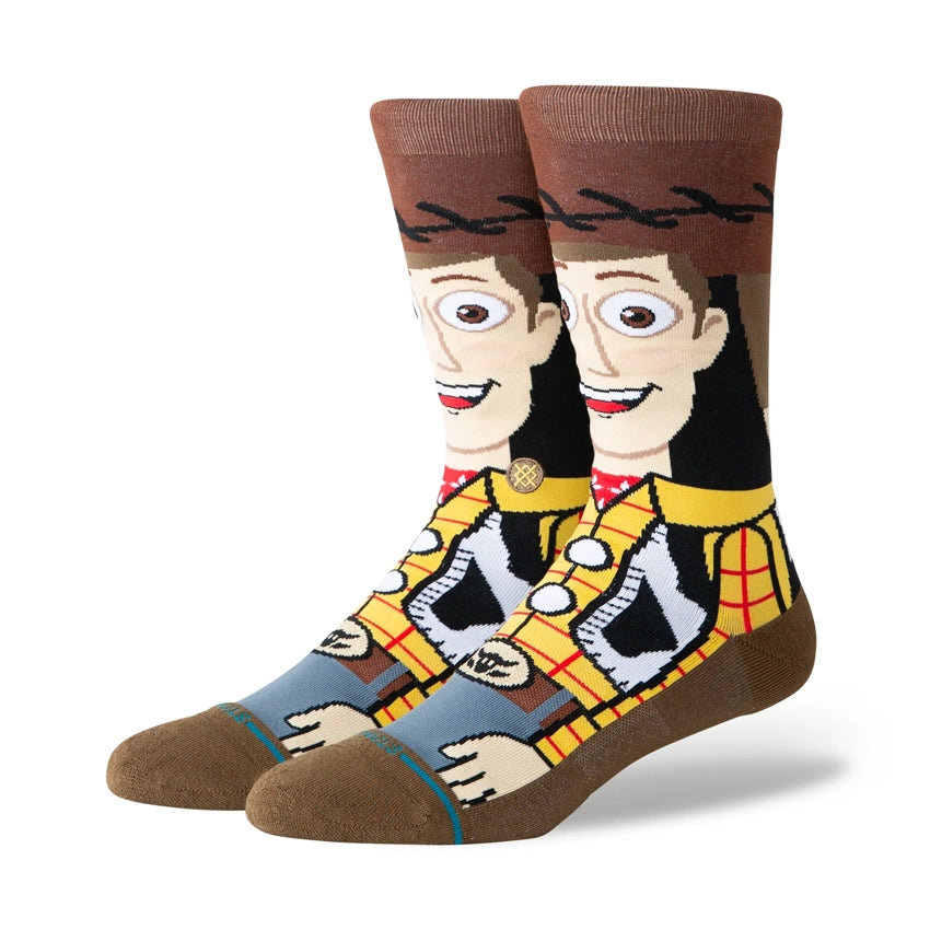 Woody Crew Sokken - Brown