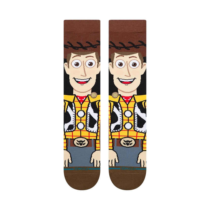 Woody Crew Sokken - Brown