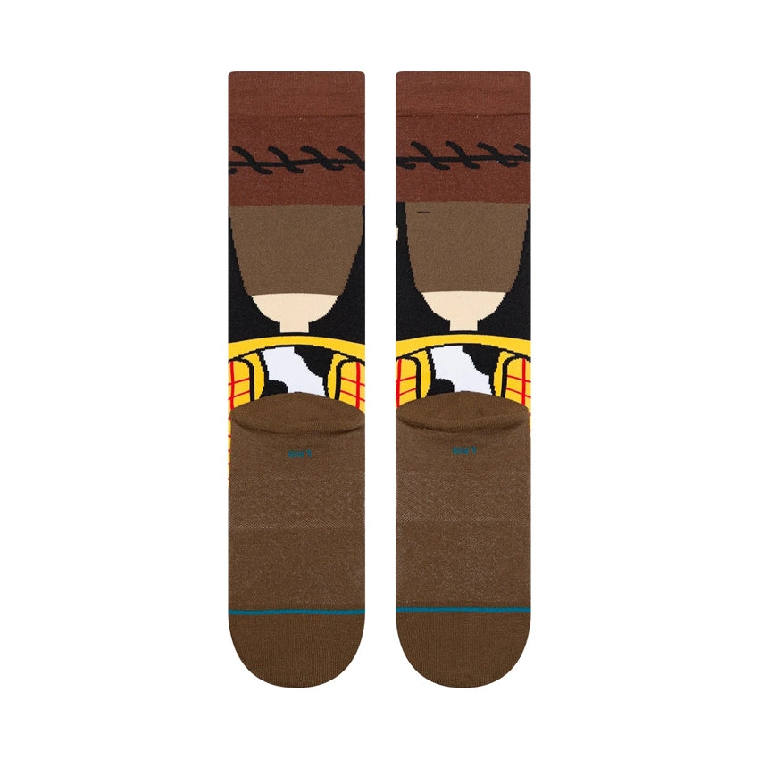 Woody Crew Sokken - Brown