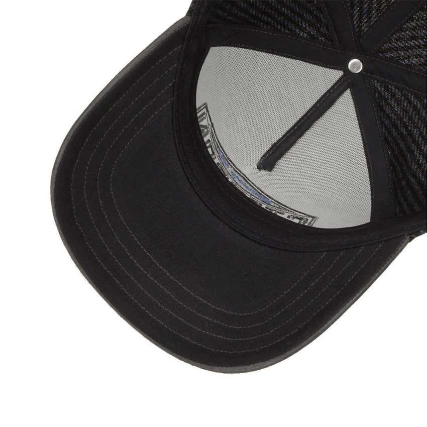 Goat Suede Wool Trucker Cap