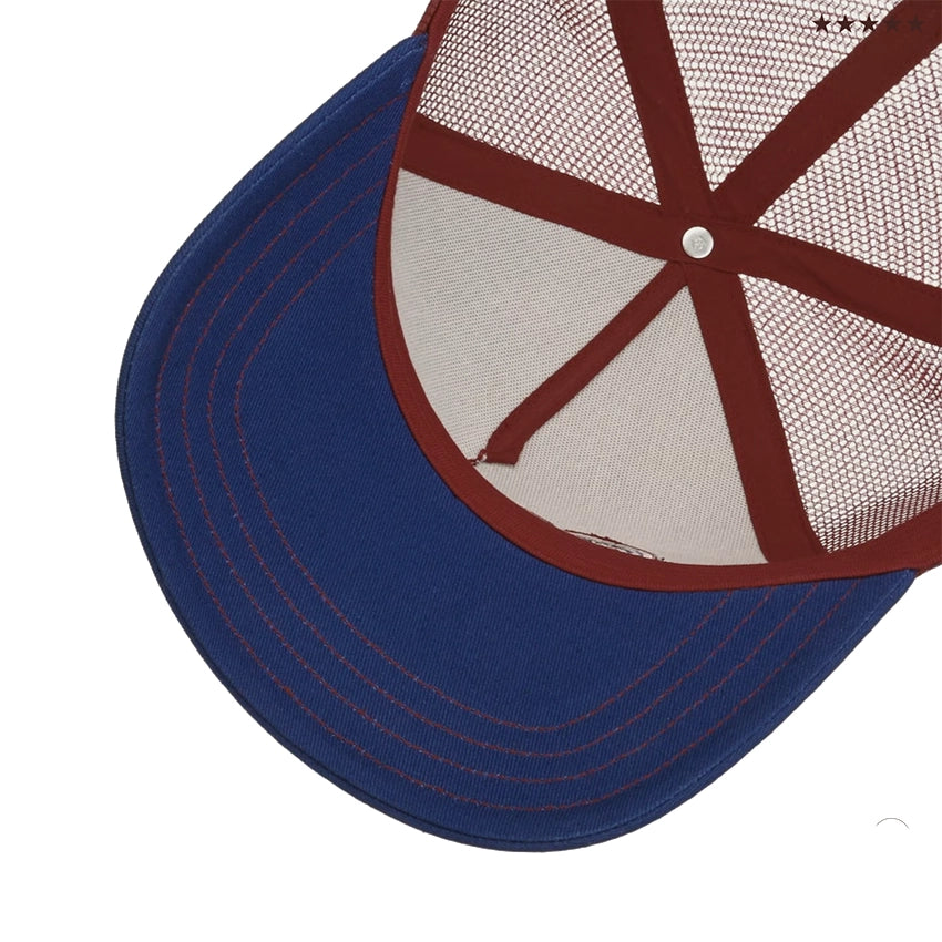 Lettering Trucker Pet - Blue/Wine