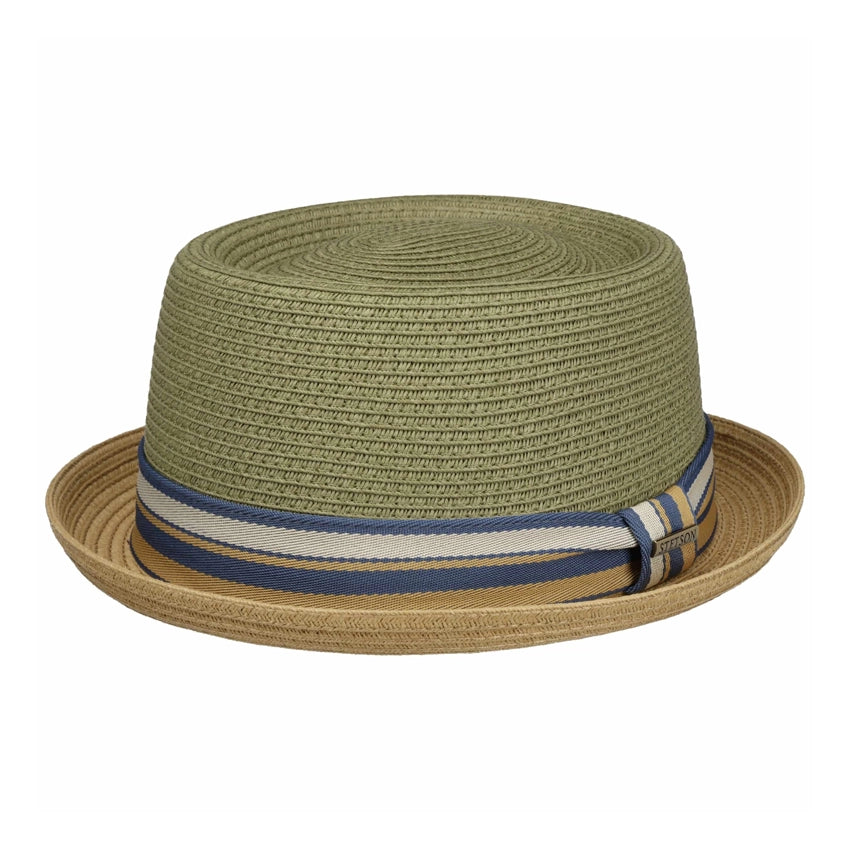 Pork Pie Toyo - Moss/Beige
