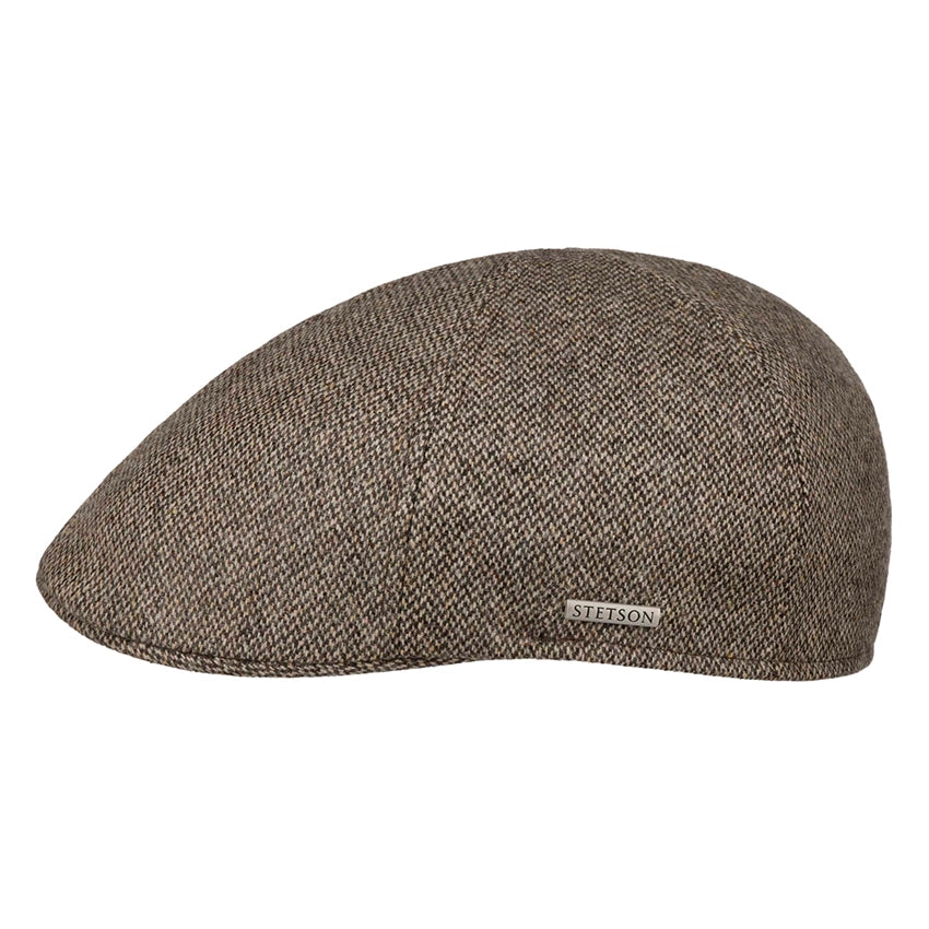Texas Wool Flatcap - Sand/Black